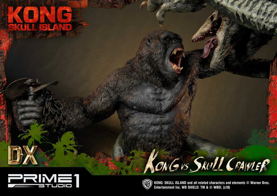Kong vs Skull Crawler (Deluxe Version) Kong: Skull Island (Film) – Prime1Studio – ActionFigure Brasil