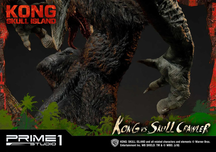 Kong vs Skull Crawler (Deluxe Version) Kong: Skull Island (Film) – Prime1Studio – ActionFigure Brasil