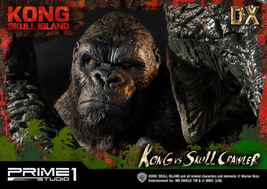Kong vs Skull Crawler (Deluxe Version) Kong: Skull Island (Film) – Prime1Studio – ActionFigure Brasil