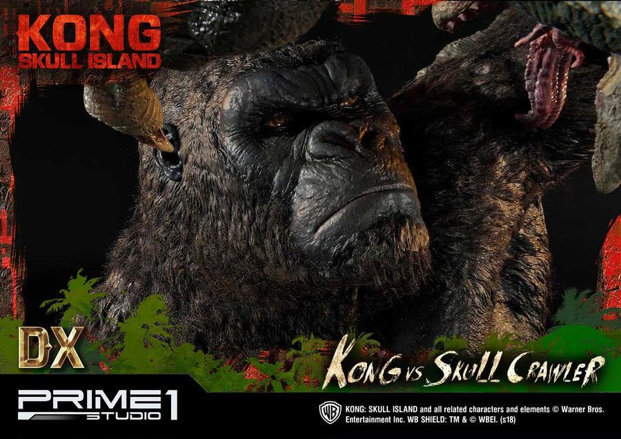 Kong vs Skull Crawler (Deluxe Version) Kong: Skull Island (Film) – Prime1Studio – ActionFigure Brasil