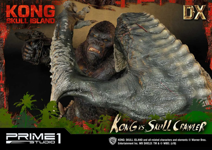 Kong vs Skull Crawler (Deluxe Version) Kong: Skull Island (Film) – Prime1Studio – ActionFigure Brasil