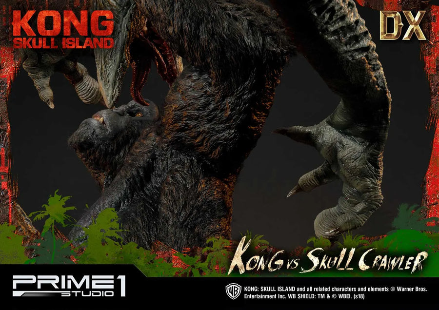 Kong vs Skull Crawler (Deluxe Version) Kong: Skull Island (Film) – Prime1Studio – ActionFigure Brasil