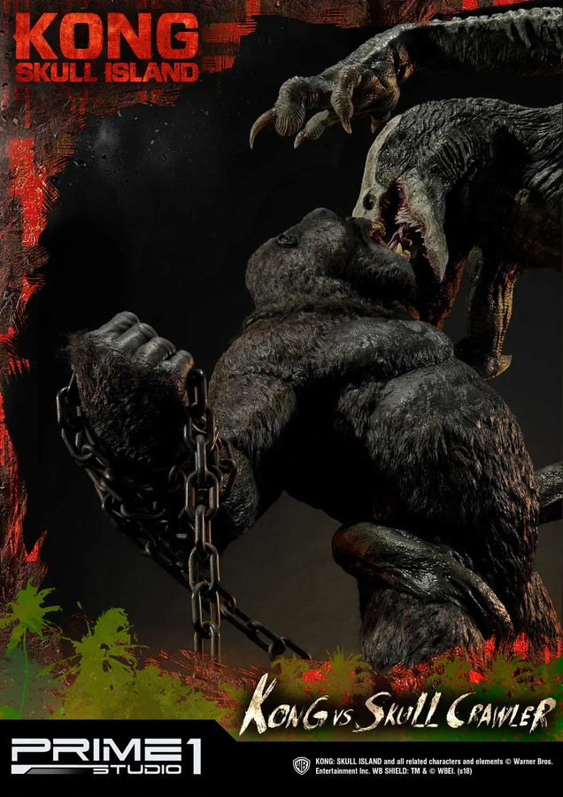 Kong vs Skull Crawler (Regular Version) Kong: Skull Island (Film) – Prime1Studio – ActionFigure Brasil