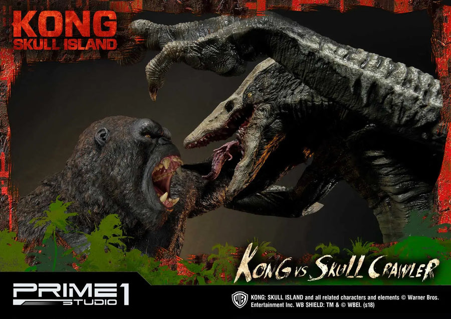 Kong vs Skull Crawler (Regular Version) Kong: Skull Island (Film) – Prime1Studio – ActionFigure Brasil