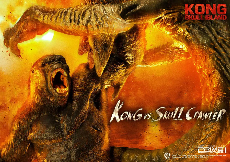 Kong vs Skull Crawler (Regular Version) Kong: Skull Island (Film) – Prime1Studio – ActionFigure Brasil