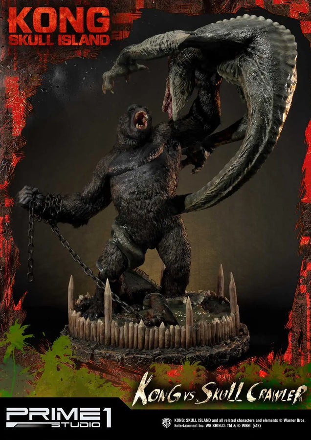 Kong vs Skull Crawler (Regular Version) Kong: Skull Island (Film) – Prime1Studio – ActionFigure Brasil