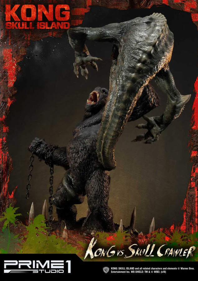 Kong vs Skull Crawler (Regular Version) Kong: Skull Island (Film) – Prime1Studio – ActionFigure Brasil