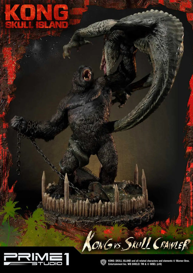 Kong vs Skull Crawler (Regular Version) Kong: Skull Island (Film) – Prime1Studio – ActionFigure Brasil