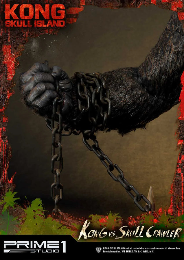 Kong vs Skull Crawler (Regular Version) Kong: Skull Island (Film) – Prime1Studio – ActionFigure Brasil
