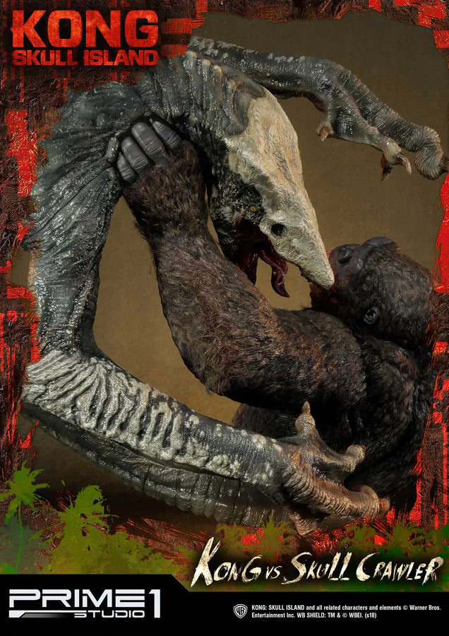 Kong vs Skull Crawler (Regular Version) Kong: Skull Island (Film) – Prime1Studio – ActionFigure Brasil