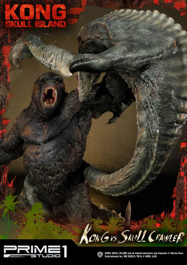 Kong vs Skull Crawler (Regular Version) Kong: Skull Island (Film) – Prime1Studio – ActionFigure Brasil