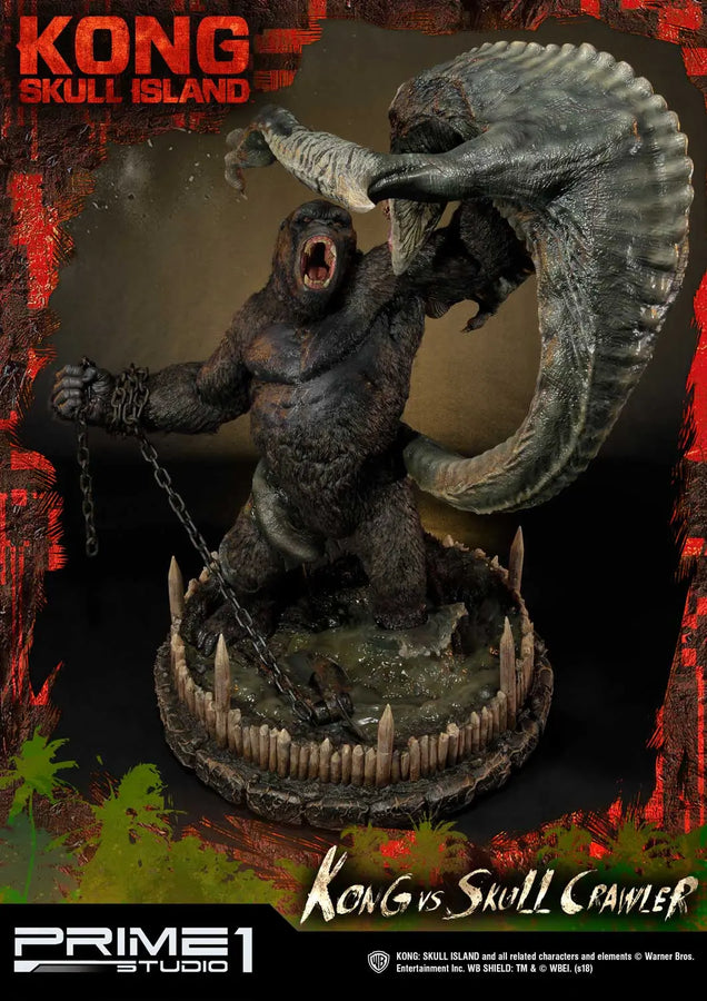 Kong vs Skull Crawler (Regular Version) Kong: Skull Island (Film) – Prime1Studio – ActionFigure Brasil