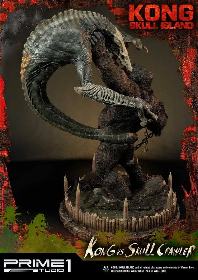 Kong vs Skull Crawler (Regular Version) Kong: Skull Island (Film) – Prime1Studio – ActionFigure Brasil