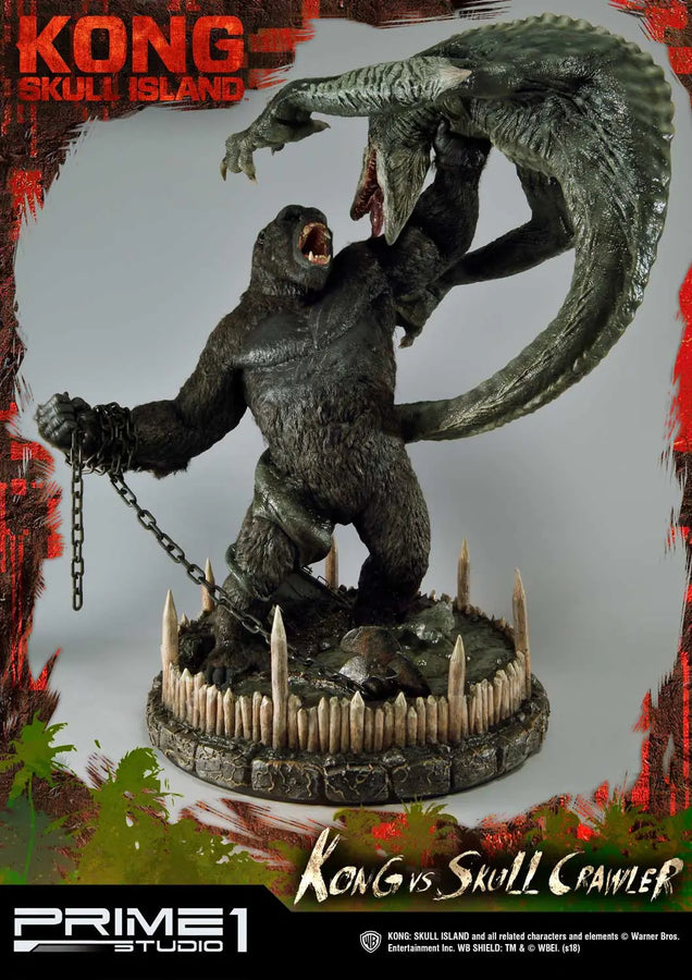 Kong vs Skull Crawler (Regular Version) Kong: Skull Island (Film) – Prime1Studio – ActionFigure Brasil