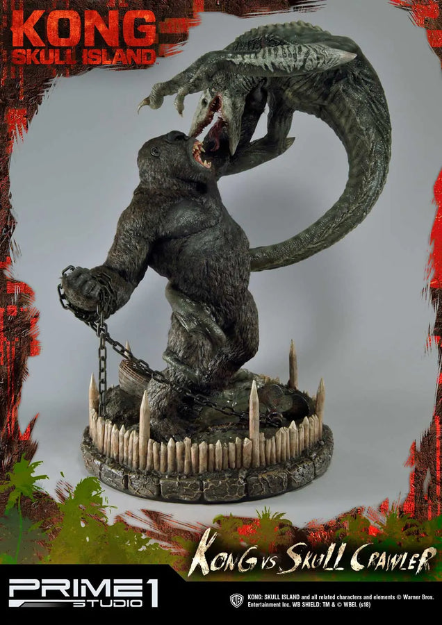 Kong vs Skull Crawler (Regular Version) Kong: Skull Island (Film) – Prime1Studio – ActionFigure Brasil