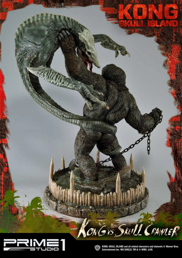 Kong vs Skull Crawler (Regular Version) Kong: Skull Island (Film) – Prime1Studio – ActionFigure Brasil