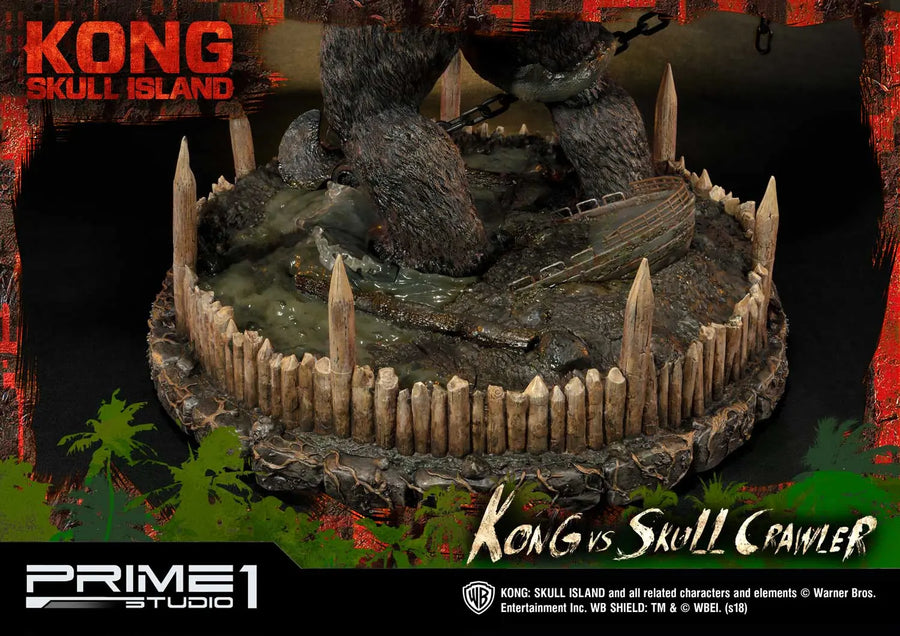 Kong vs Skull Crawler (Regular Version) Kong: Skull Island (Film) – Prime1Studio – ActionFigure Brasil