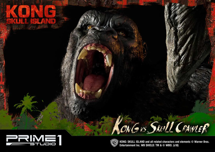 Kong vs Skull Crawler (Regular Version) Kong: Skull Island (Film) – Prime1Studio – ActionFigure Brasil