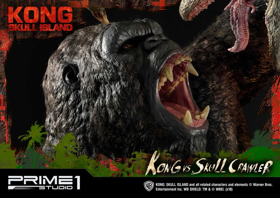 Kong vs Skull Crawler (Regular Version) Kong: Skull Island (Film) – Prime1Studio – ActionFigure Brasil