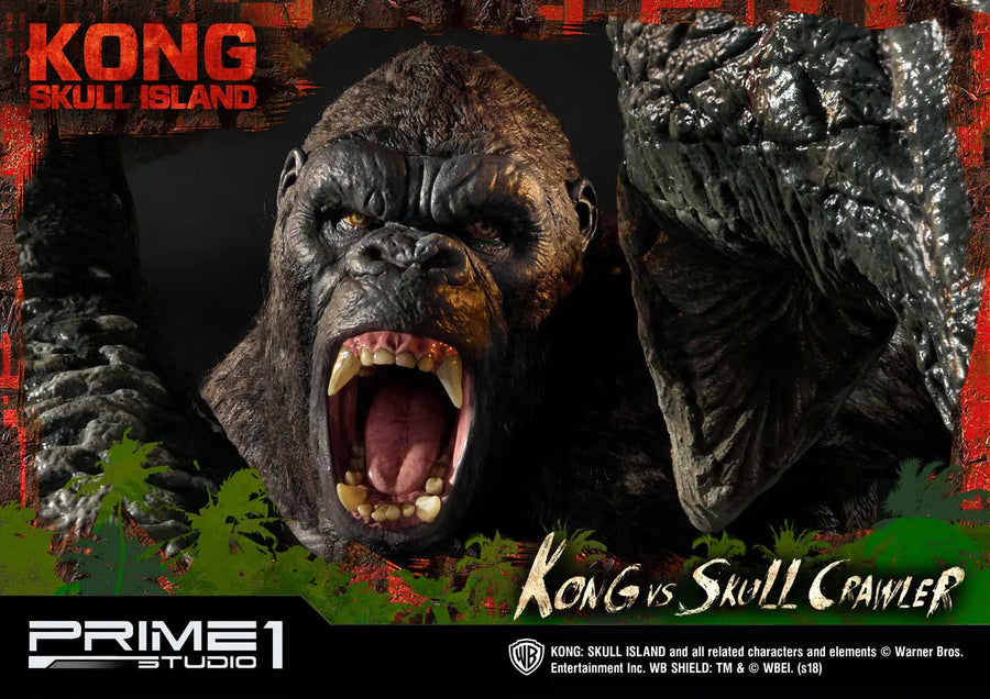 Kong vs Skull Crawler (Regular Version) Kong: Skull Island (Film) – Prime1Studio – ActionFigure Brasil