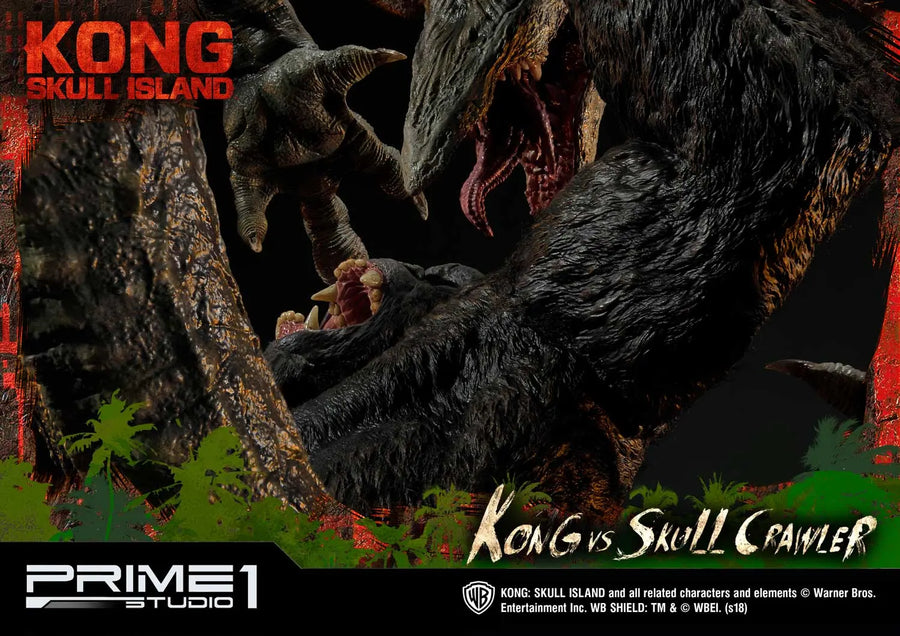 Kong vs Skull Crawler (Regular Version) Kong: Skull Island (Film) – Prime1Studio – ActionFigure Brasil