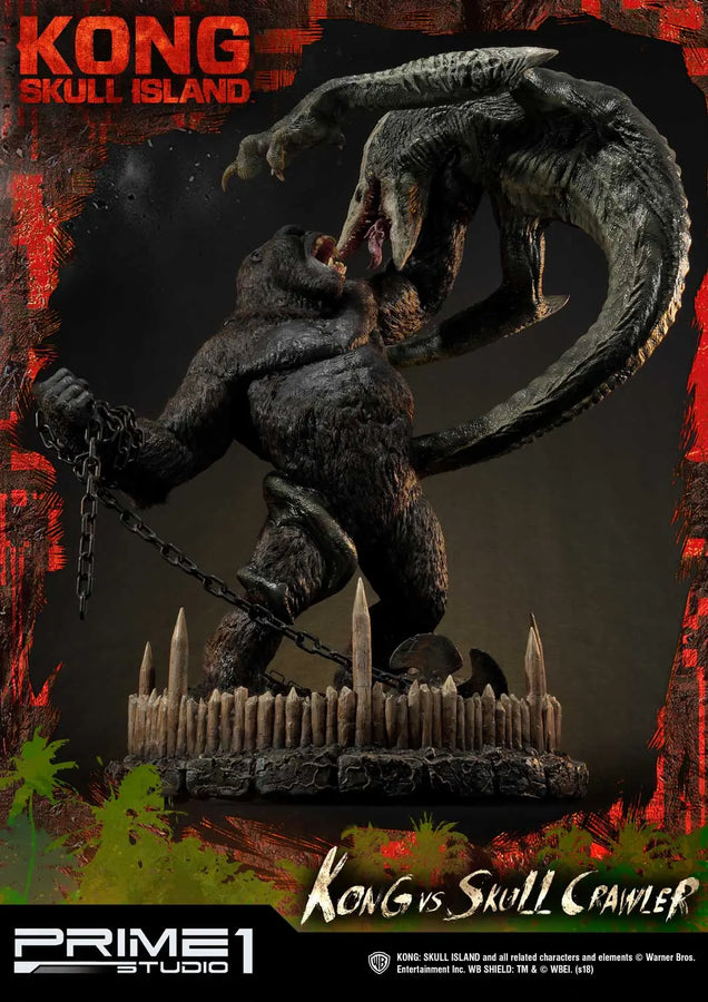 Kong vs Skull Crawler (Regular Version) Kong: Skull Island (Film) – Prime1Studio – ActionFigure Brasil