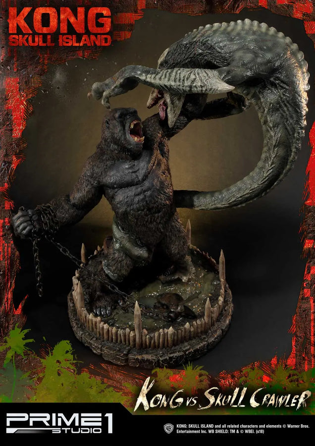 Kong vs Skull Crawler (Regular Version) Kong: Skull Island (Film) – Prime1Studio – ActionFigure Brasil