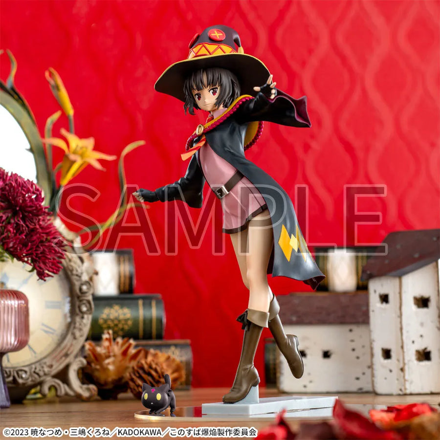 Kono Subarashii Sekai ni Bakuen o! - Chomusuke - Megumin - Luminasta - With Chomusuke (SEGA)ㅤ – SEGA – ActionFigureBrasil