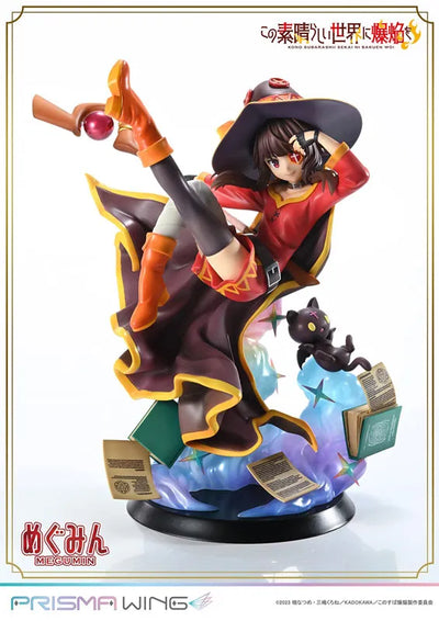 Kono Subarashii Sekai ni Bakuen o! - Chomusuke - Megumin - Prisma Wing - 1/7 (Prime 1 Studio)ㅤ – Prime 1 Studio – ActionFigureBrasil — ambientada