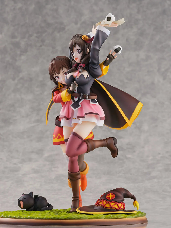 Kono Subarashii Sekai ni Bakuen o! - Chomusuke - Megumin - Yunyun - Shibuya Scramble Figure - 1/7 - Futari wa Tomodachi Ver. (eStream)ㅤ – eStream – ActionFigureBrasil