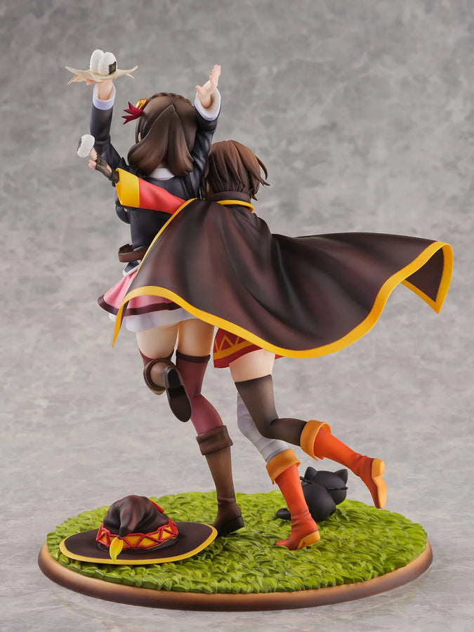 Kono Subarashii Sekai ni Bakuen o! - Chomusuke - Megumin - Yunyun - Shibuya Scramble Figure - 1/7 - Futari wa Tomodachi Ver. (eStream)ㅤ – eStream – ActionFigureBrasil