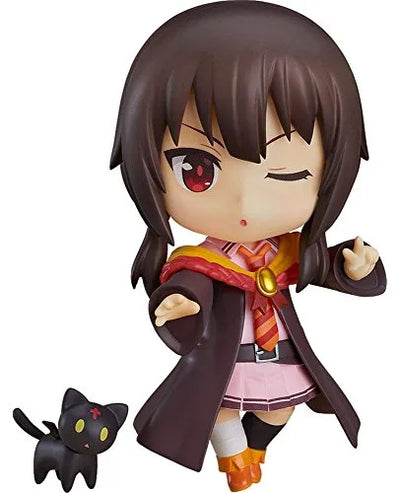 Kono Subarashii Sekai ni Shukufuku o! 2 - Chomusuke - Megumin - Nendoroid #851 - School Uniform Ver.ㅤ – Good Smile Company – ActionFigureBrasil