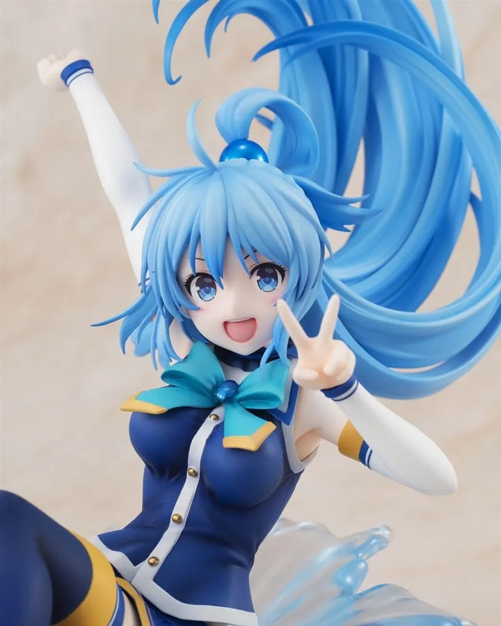 Kono Subarashii Sekai ni Shukufuku o! - Aqua - 1/7 - Sneaker Bunko 30th Anniversary Ver. - 2023 Re-release (Kadokawa) [Shop Exclusive]ㅤ – Kadokawa – ActionFigureBrasil