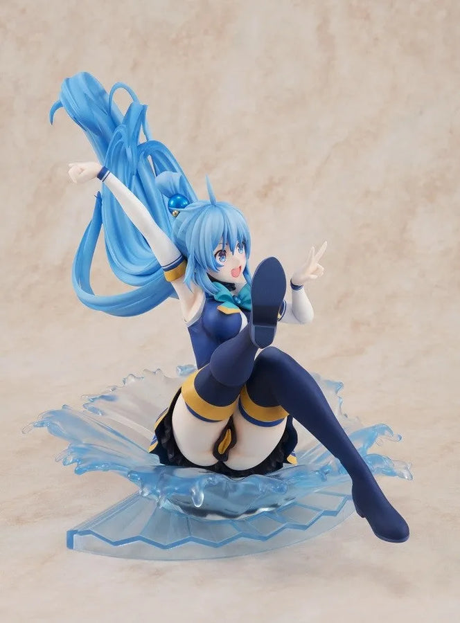 Kono Subarashii Sekai ni Shukufuku o! - Aqua - 1/7 - Sneaker Bunko 30th Anniversary Ver. - 2023 Re-release (Kadokawa) [Shop Exclusive]ㅤ – Kadokawa – ActionFigureBrasil