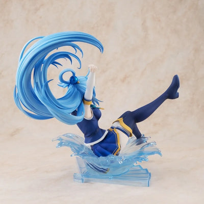 Kono Subarashii Sekai ni Shukufuku o! - Aqua - 1/7 - Sneaker Bunko 30th Anniversary Ver. - 2023 Re-release (Kadokawa) [Shop Exclusive]ㅤ – Kadokawa – ActionFigureBrasil — embalagem
