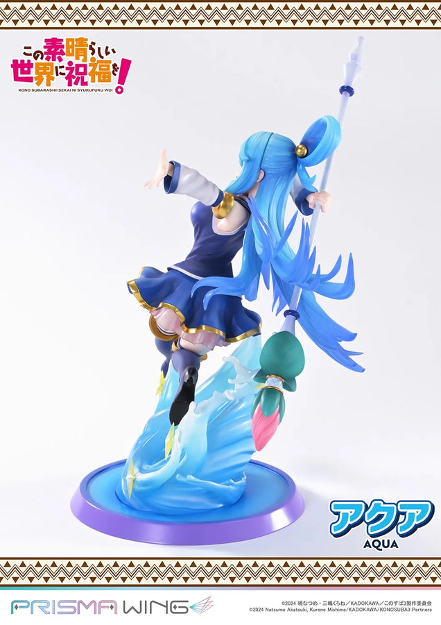 Kono Subarashii Sekai ni Shukufuku o! - Aqua - Prisma Wing (PWKNSBS-02) - 1/7 (Prime 1 Studio)ㅤ – Prime 1 Studio – ActionFigure Brasil