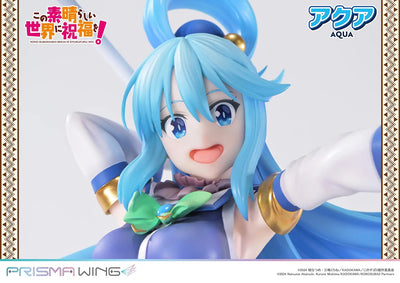 Kono Subarashii Sekai ni Shukufuku o! - Aqua - Prisma Wing (PWKNSBS-02) - 1/7 (Prime 1 Studio)ㅤ – Prime 1 Studio – ActionFigure Brasil — close