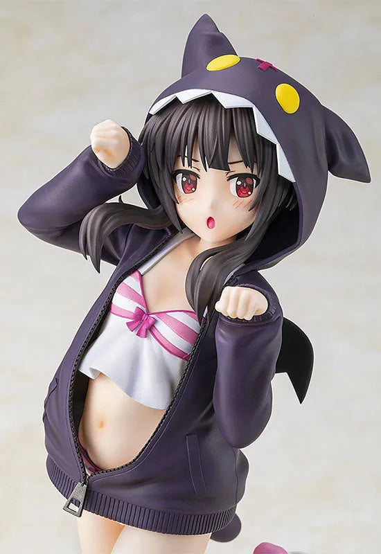 Kono Subarashii Sekai ni Shukufuku o! - Chomusuke - Megumin - CA Works - 1/7 - Hoodie☆Look Chomusuke Ver. (Chara-Ani, Kadokawa)ㅤ – Kadokawa – ActionFigure Brasil
