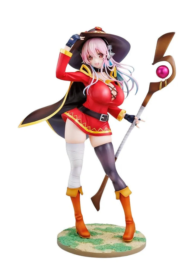 Kono Subarashii Sekai ni Shukufuku o! - SoniComi (Super Sonico) - Sonico - KDcolle - 1/7 - Megumin ver. - Kadokawa Special Set (Kadokawa) [Shop Exclusive]ㅤ – Kadokawa – ActionFigure Brasil