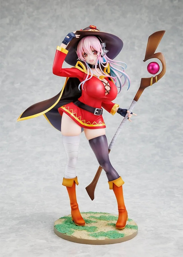 Kono Subarashii Sekai ni Shukufuku o! - SoniComi (Super Sonico) - Sonico - KDcolle - 1/7 - Megumin ver. - Kadokawa Special Set (Kadokawa) [Shop Exclusive]ㅤ – Kadokawa – ActionFigure Brasil