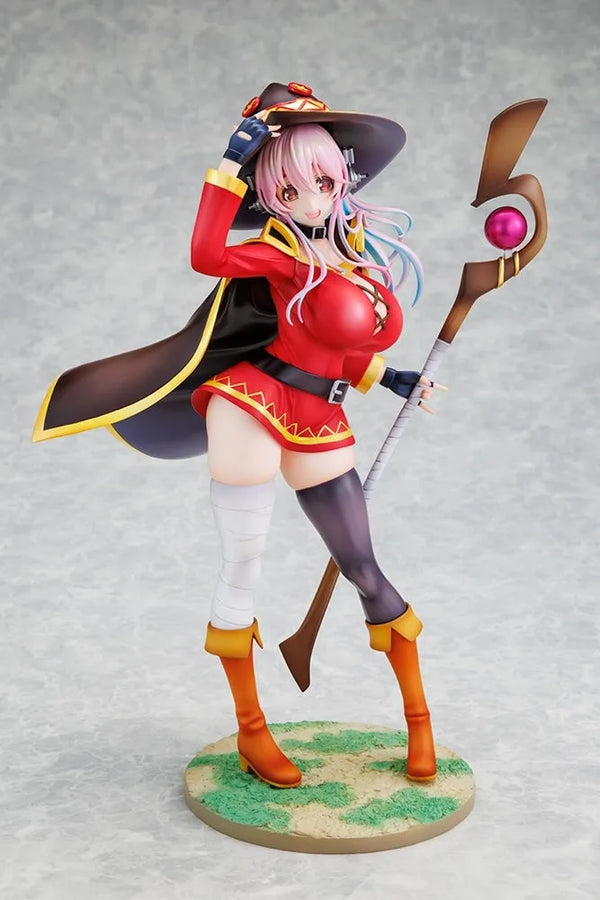 Kono Subarashii Sekai ni Shukufuku o! - SoniComi (Super Sonico) - Sonico - KDcolle - 1/7 - Megumin ver. - Kadokawa Special Set (Kadokawa) [Shop Exclusive]ㅤ – Kadokawa – ActionFigure Brasil