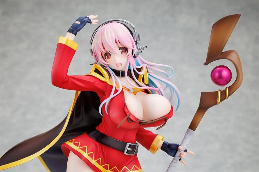 Kono Subarashii Sekai ni Shukufuku o! - SoniComi (Super Sonico) - Sonico - KDcolle - 1/7 - Megumin ver. - Kadokawa Special Set (Kadokawa) [Shop Exclusive]ㅤ – Kadokawa – ActionFigure Brasil
