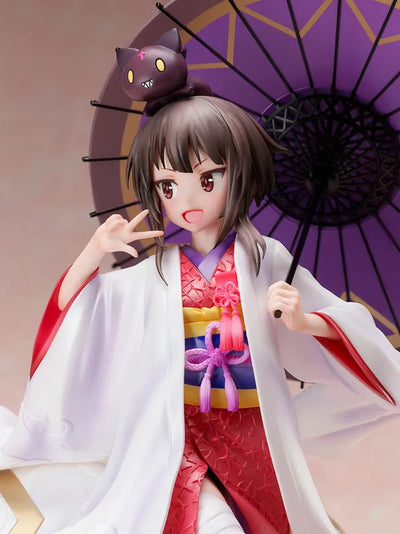 Kono Subarashii Sekai ni Shukufuku wo! Kurenai Densetsu - Megumin - F:Nex - 1/7 - Shiromuku ver. (FuRyu) [Shop Exclusive]ㅤ – FuRyu – ActionFigureBrasil — iluminação de estúdio