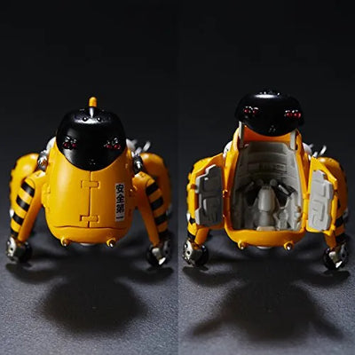 Koukaku Kidotai S.A.C. - Tachikoma - Tachikoma Diecast Collection 03 - Yellow (Union Creative International Ltd)ㅤ – Union Creative International Ltd As Manufacturer – ActionFigure Brasil — ângulo diferente