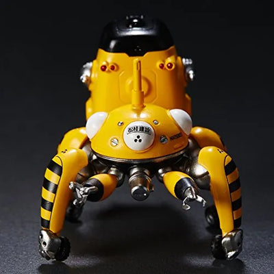 Koukaku Kidotai S.A.C. - Tachikoma - Tachikoma Diecast Collection 03 - Yellow (Union Creative International Ltd)ㅤ – Union Creative International Ltd As Manufacturer – ActionFigure Brasil — com base expositora