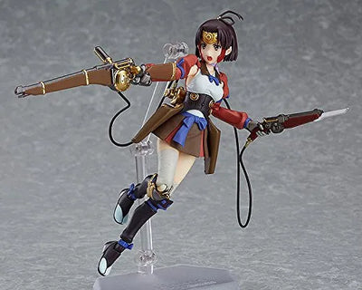 Koutetsujou no Kabaneri - Mumei - Figma #335 (Max Factory)ㅤ – Max Factory – ActionFigure Brasil — embalagem