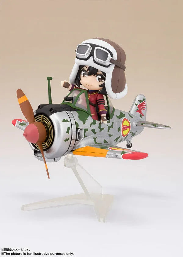 Kouya no Kotobuki Hikoutai - Kirie - Figuarts mini - & Hayabusa Type 1 (Kirie Use) (Bandai Spirits)ㅤ – Bandai Spirits – ActionFigureBrasil