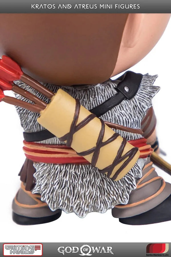 Kratos and Atreus Mini Figures – Gaming Heads – ActionFigure Brasil