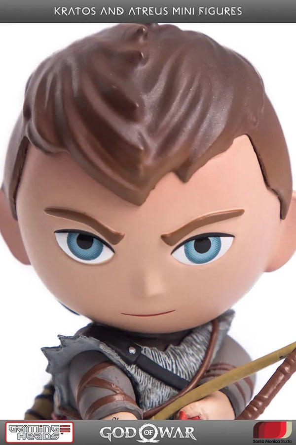 Kratos and Atreus Mini Figures – Gaming Heads – ActionFigure Brasil