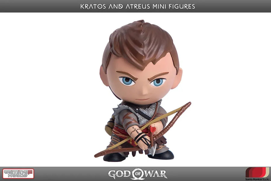 Kratos and Atreus Mini Figures – Gaming Heads – ActionFigure Brasil